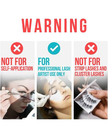 Stacy Lash Extra Strong Evolution Advanced Eyelash Extension Glue - 1 Sec Drying - 6 Weeks Retention - Professional Use Only - Black Adhesive - Buy Online on SooperMarket.com