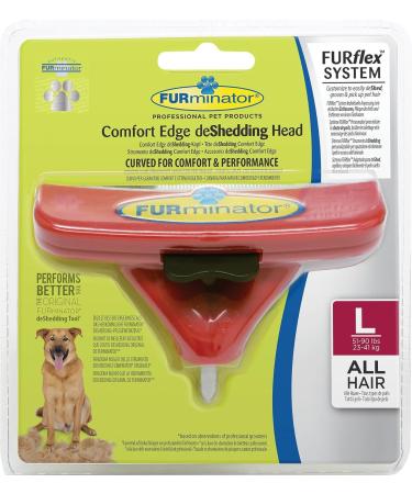 FURminator FURflex Grooming Brush for Large Dogs | DeShedding Attachment for Undercoat Removal | Size L - Best International Shipping - Buy Online on SooperMarket.com