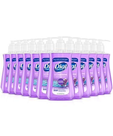 Dial Complete Antibacterial Liquid Hand Soap Lavender & Jasmine Scent 7.5 fl oz (pack of 12)