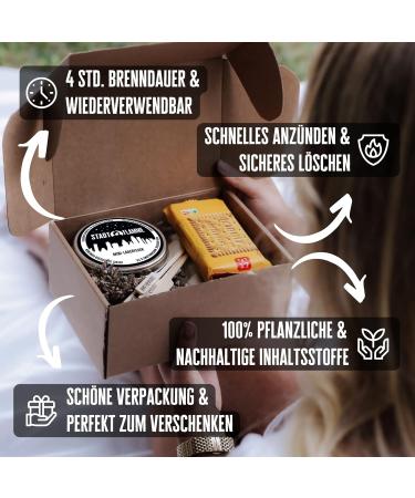 Marshmallows Set | Mini Campfire Gift Set | Perfect for Camping | Ideal Campfire Treats | Fire Shell for Outdoor Fun - Buy Online on SooperMarket.com