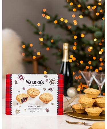 WALKER'S SHORTBREAD Luxury Mince Pies 372g (Pack Of 6) - Buy Online on SooperMarket.com