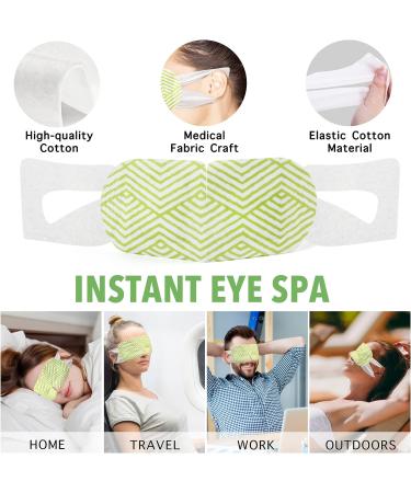 20 Pack MEDLOT Steam Eye Mask for Dry, Puffy Eyes | Dark Circles & Stye Relief | Disposable Warm Compress with Ear Straps | Unscented Spa Mask for Sleep | Mother's Day Gift - Buy Online on SooperMarket.com