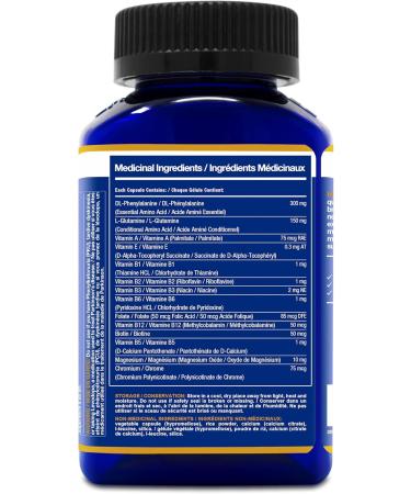HCF Happy Calm & Focused - Natural Nootropic Brain Supplement Capsules 90 Count for Men & Women - Caffeine-Free Natural Calm & Happy Pills for Concentration Attention Support & Stress Relief - Buy Online on SooperMarket.com