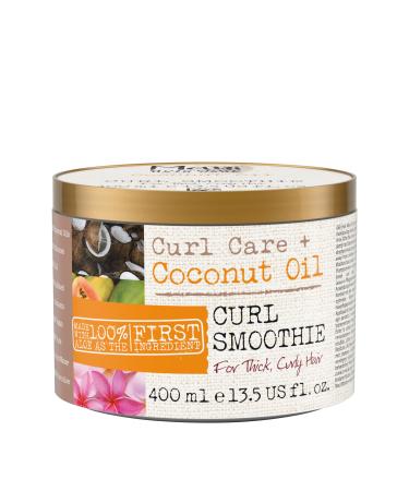 Maui Moisture Curl Care + Coconut Oil Curl Smoothie Hair Mask (400ml) moisturizing hair mask for curly hair with coconut oil & papaya extract