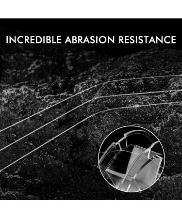 TRUSCEND Clear Monofilament Fishing Line - Strong Invisible Nylon Wire 547yds - 3lb to 42lb Strength - Abrasion Resistant Fishing Thread - Buy Online on SooperMarket.com