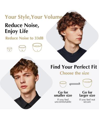 Fita+ Noise Cancelling Ear Plugs - NRR 33 dB, Reusable Silicone Earplugs for Sleeping, Concerts, Motorcycle, Travel - Black - Buy Online on SooperMarket.com