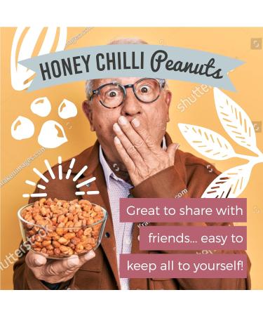 Sunburst Peanuts Honey & Chilli Roasted Non GMO (No Preservatives Flavourings or Oils) 1kg - Buy Online on SooperMarket.com
