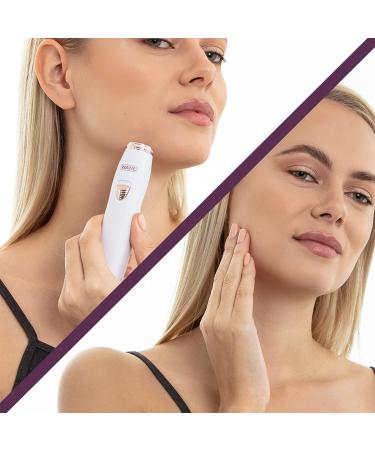 Wahl Facial Hair Remover for Women - Painless Face Hair Removal & Peach Fuzz Trimmer - Buy Online on SooperMarket.com