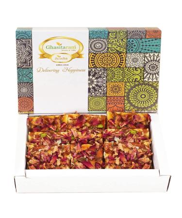 Ghasitaram Gifts Lohri Gifts Rose Dryfruit Chikki 200 GMS