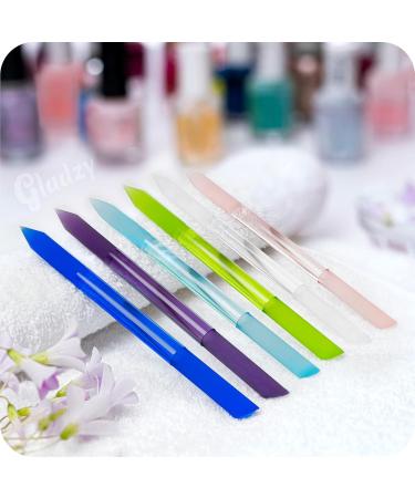 Professional Glass Nail Shaver & File - Precision Manicure Tool for Cuticles | Czech Quality Baby Blue - Buy Online on SooperMarket.com
