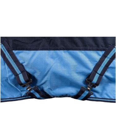RL24 Weiddecke High Neck 600D Winterdecke - Nylon Feed Polar Lights Filling 100g/200g/300g - Blue/Baby Blue 85cm | International Shipping - Buy Online on SooperMarket.com