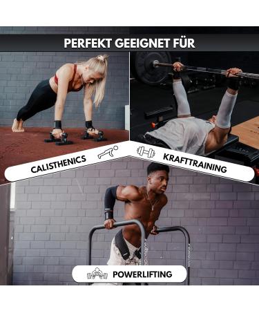Gornation Power Wrist Wraps - Black Wrist Bandages for Fitness Gym Calisthenics & Strength Training - 1 Pair Optimal Support - Buy Online on SooperMarket.com