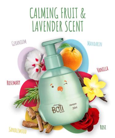 Boti Baby Shampoo: Hypoallergenic & Tear-Free Wash for Kids | Vegan, Alcohol-Free, Paraben-Free & Dye-Free by O Boticario - Buy Online on SooperMarket.com