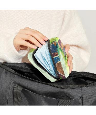 Anna Cowper Quail Sanitary Napkin Storage Bag | Menstrual Cup Pouch | Nursing Pad Holder | Tampon Bag | Portable Period Pouch for Women & Teen Girls - 1pc Multi-colored - Buy Online on SooperMarket.com