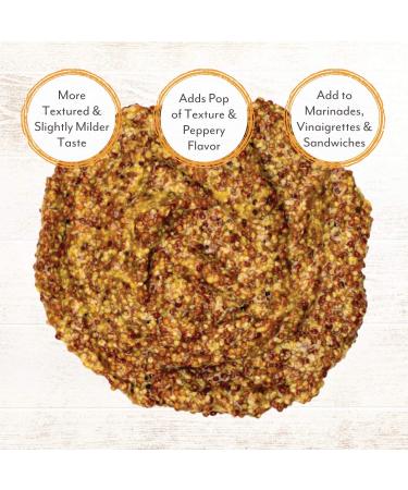 Roland Grained French Dijon Mustard 4.4lb - Specialty Imported Food - Buy Online on SooperMarket.com