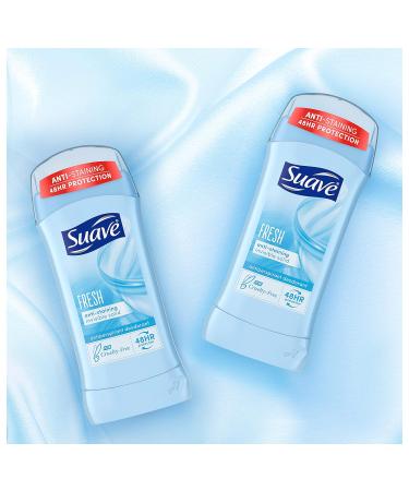 Suave Women's Fresh Deodorant Stick - 2.6 oz, 48-Hour Protection (2 Pack) - Buy Online on SooperMarket.com
