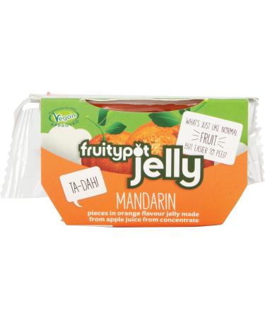 Fruitypot Mandarin in Orange Flavour Jelly - 18 x 120g Pots - Buy Online on SooperMarket.com