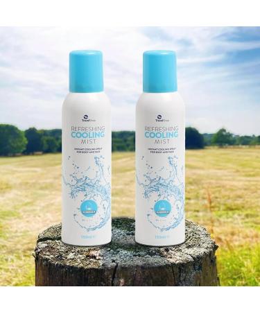 Katsy Style Travel Shop Refreshing Cooling Mist 150ml x2 - Vitamin E Quick Cooling & Refreshing for All Skin Types - Buy Online on SooperMarket.com