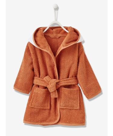 Vertbaudet Baby Bathrobe Fox - ko-Tex Approved | 12 Months | Orange - International Shipping Available - Buy Online on SooperMarket.com