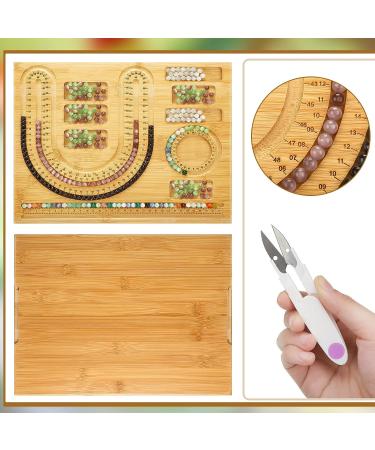 Jutom Bead Design Board and Measuring Mat Set - Craft Supplies for DIY Jewelry Making - Buy Online on SooperMarket.com