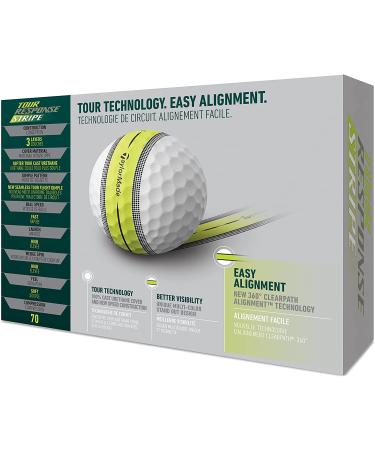 TaylorMade 2022 Tour Response Stripe Golf Balls - 12 Pack - Buy Online on SooperMarket.com