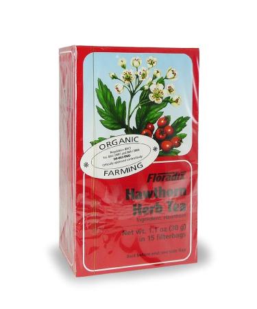 Floradix Hawthorne Organic Herbal Tea 15 Bags