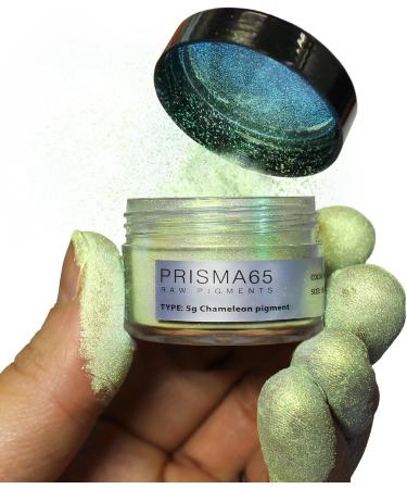 VViViD Prisma65 Raw Chameleon Pigment Powder 5g Jar - Blue Green Gold - Buy Online on SooperMarket.com