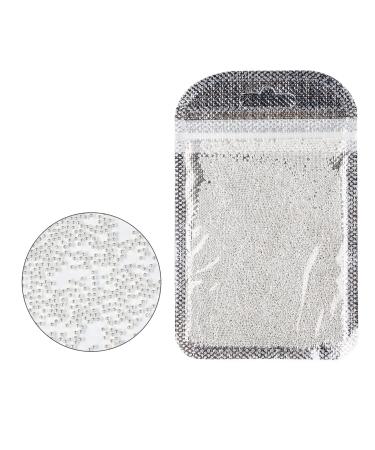 Nail Art Beads Nail Art Metal Nail Beads For Nail Art DIY Craft Silver Nail Art Steel Beads Nail Caviar Beads Nail Art Steel