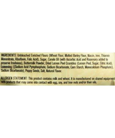 Sticky Fingers Lemon Poppyseed Scone Mix 15oz - Pack of 1 - Buy Online on SooperMarket.com