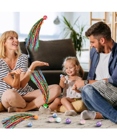 Shop Wugu Bait Balls Colorful Rubber Ball Toys for Kids | 40PC Planet Flummis & Springball Flummy - Perfect Birthday Party Souvenirs & Guest Gifts - Buy Online on SooperMarket.com