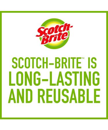 Scotch-Brite Dishwand Brush Scrubber - Ideal for Cleaning Dishes, Kitchen, Bathroom & Household - 1 Dishwand - Buy Online on SooperMarket.com
