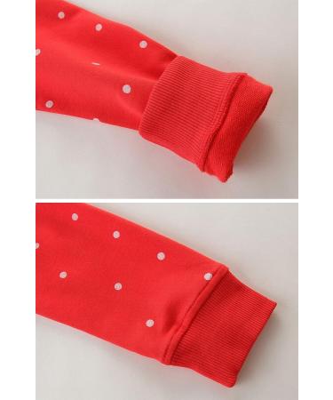 Girls Cotton Sweatshirt | Long Sleeve Pullover | Toddler Casual Jumper | Age 2-3 Years | Red - Buy Online on SooperMarket.com