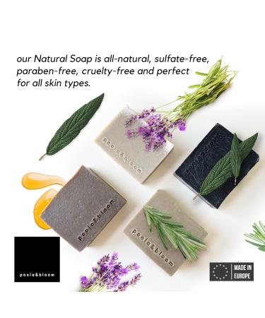 Men's Shower Gel Collection - Natural Black Detox Soap | Palm Oil-Free Solid Gel for Nourishing Care & Cleansing - Buy Online on SooperMarket.com