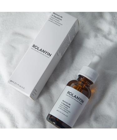 ROLANYIN Retinol 1% in Squalane Serum - Anti-Aging Moisturizer for Youthful Skin | Buy Internationally - Buy Online on SooperMarket.com