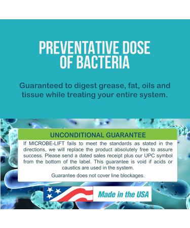 MICROBE-LIFT Septic Tank Treatment | Flush N Go System Maintainer | 6 Packets | Effective Waste Breakdown | International Shipping Available - Buy Online on SooperMarket.com