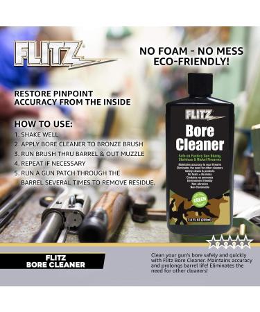 Flitz GB 04985 Gun Bore Cleaner 7.6 oz. Bottle - Black | Single Pack - Buy Online on SooperMarket.com