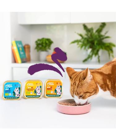 Edgard & Cooper Organic Grain-Free Wet Cat Food - Turkey & Chicken 85g x 16 Packs - Balanced Adult Nutrition - Buy Online on SooperMarket.com