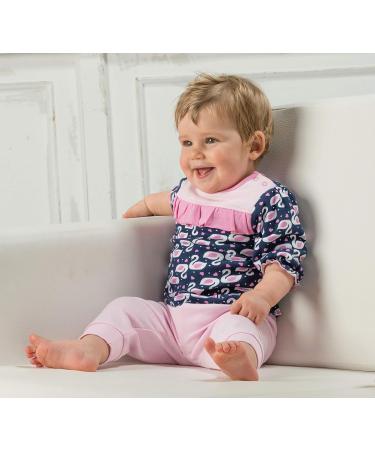 Playshoes Baby Pink Sweat Jogging Pants | Size 68 | Comfortable and Stylish - Buy Online on SooperMarket.com