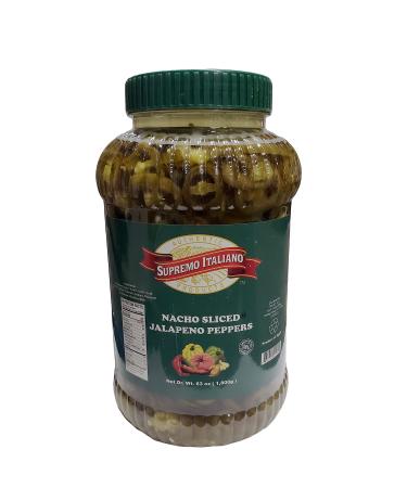 Supremo Italiano: Sliced Jalapeno Peppers 1 Gallon