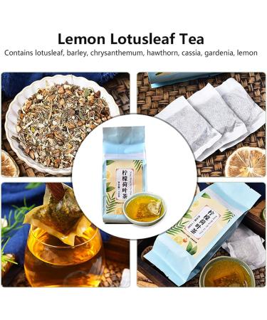 30 Packs 150G Lemon Lotusleaf Tea Strong Fragrance Fruity Aroma Sweet Sour Taste Independent Pouches Easy To Carry Around Herbal Tea Suitable for Gifts for Family and Friends - Buy Online on SooperMarket.com