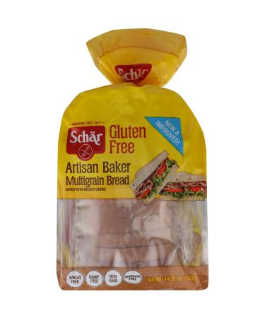 Schar Multigrain Bread, 14.10 Loaf (Pack of 3) Honey 14.1 Ounce (Pack of 3)