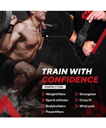 MANIMAL Wrist Wraps: Ultimate Support for Weightlifting, Strength Training, Bodybuilding, and Crossfit - Prevent Wrist Pain, Comfortable & Durable Design - 3 Years of Daily Use - Backed by Night Stalker - Buy Online on SooperMarket.com