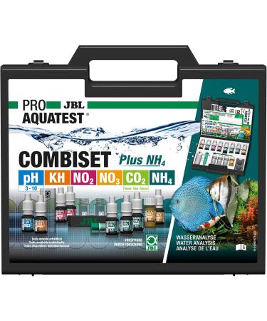 JBL Water Test Case - ProAquaTest Combi Set Plus NH4 for Freshwater Aquariums | 6 Tests & Accessories | International Shipping Available - Buy Online on SooperMarket.com