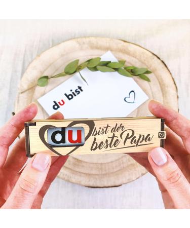 Best Dad Gift - 'You Are the Best Dad in the World' Chocolate Bar Gift Box with Duplo - Perfect Birthday Gifts for Dad - Buy Online on SooperMarket.com