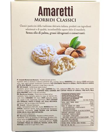 Falcone Soft Almond Amaretti 170g Pack of 3 Amaretti Mandorle Morbidi with Italia Solutions Kitchen Conversion Card - Buy Online on SooperMarket.com