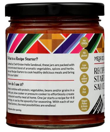 Smoky Latin Cooking Sauce & Seasoning Sauce | Whole30 Approved Gourmet Recipe Starter Blend - Vegan  Vegetarian  Plant-Based  & Paleo â 9 oz Jar - Buy Online on SooperMarket.com