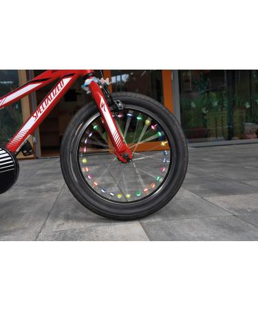 Buy Spoke Clickers with Reflectors - 36 Pieces | Bright & Safe Bicycle Accessories | International Shipping Available - Buy Online on SooperMarket.com