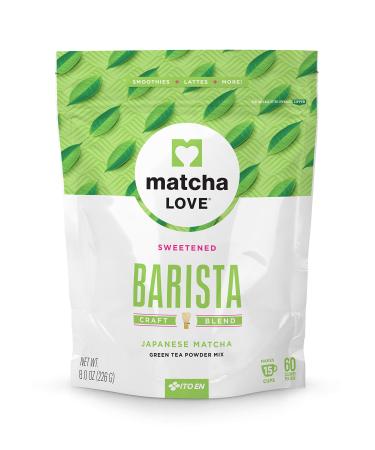Matcha Love Green Tea Powder Packet, Sweetened, 8 Ounce