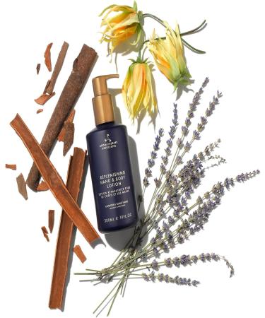 Aromatherapy Associates Replenishing Hand And Body Lotion - Softer & Silkier Hands Hydrate Replenish - Sweet Almond Oil Shea Butter Lavender Ylang Ylang Ho Wood Essential Oil Replenishing Hand & Body Lotion - Buy Online on SooperMarket.com