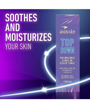 Aussie Top Down Scalp Tonic with Pepperberry & Tea Tree Oil - 4 Fl Oz - Buy Online on SooperMarket.com